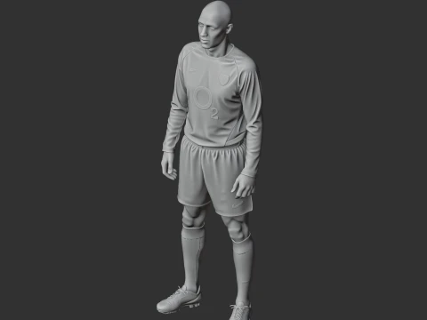 Thierry Henry Figurine 3D Model