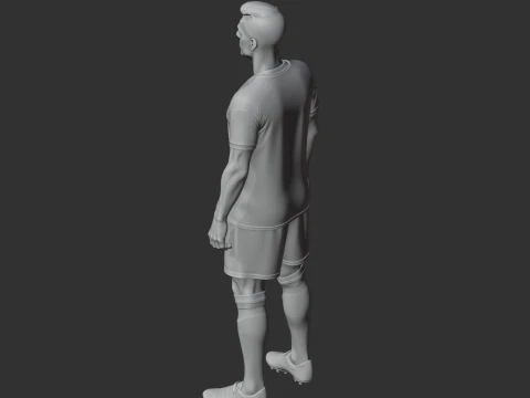 Toni Kroos 3D Model