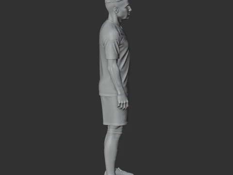 Vincius Jnior 3D Model
