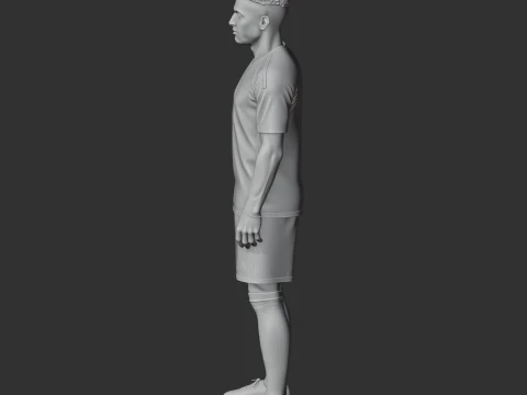 Vincius Jnior 3D Model