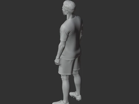 Vincius Jnior 3D Model