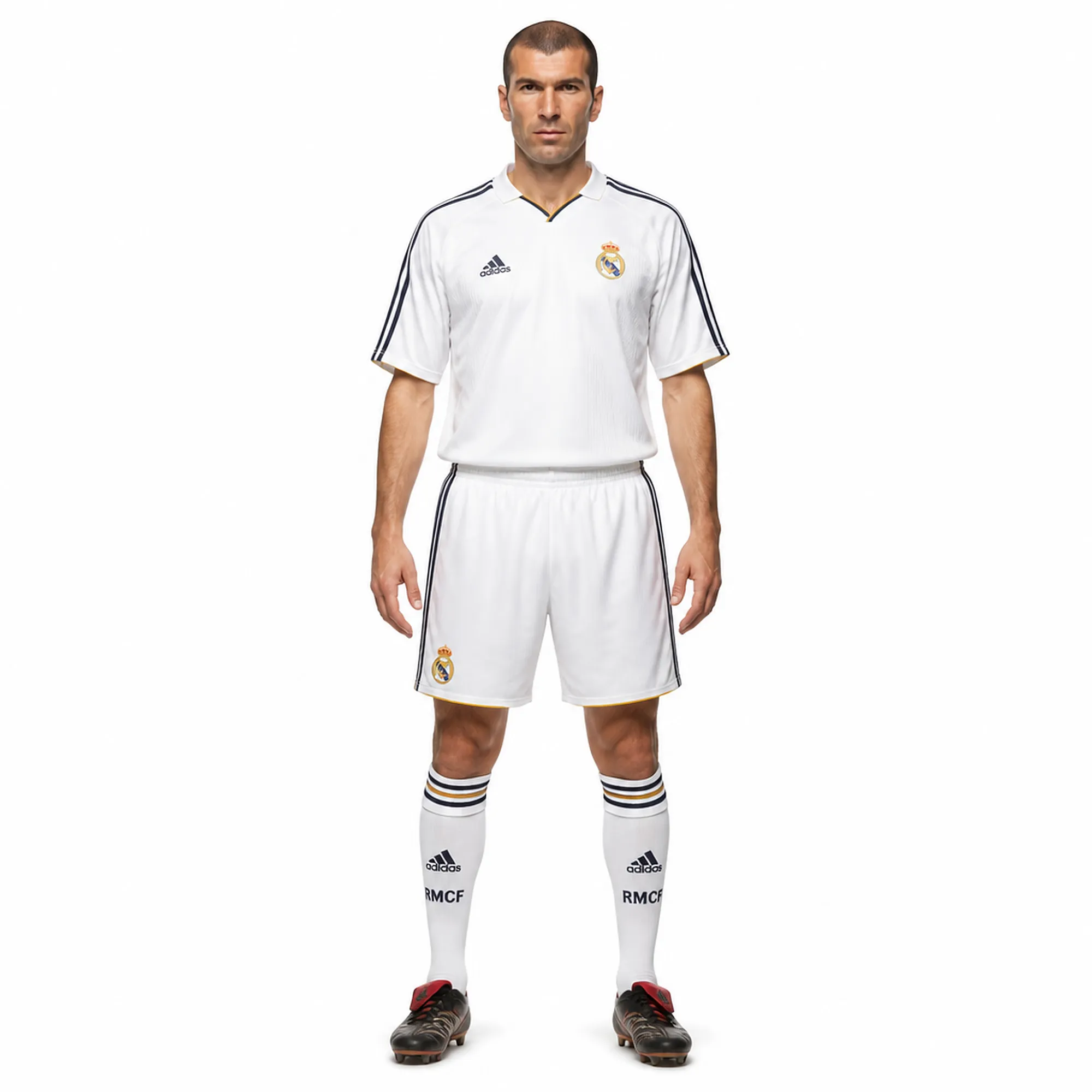 Zinedine Zidane Figurine 3D Model .c4d .max .obj .3ds .fbx .stl .blend