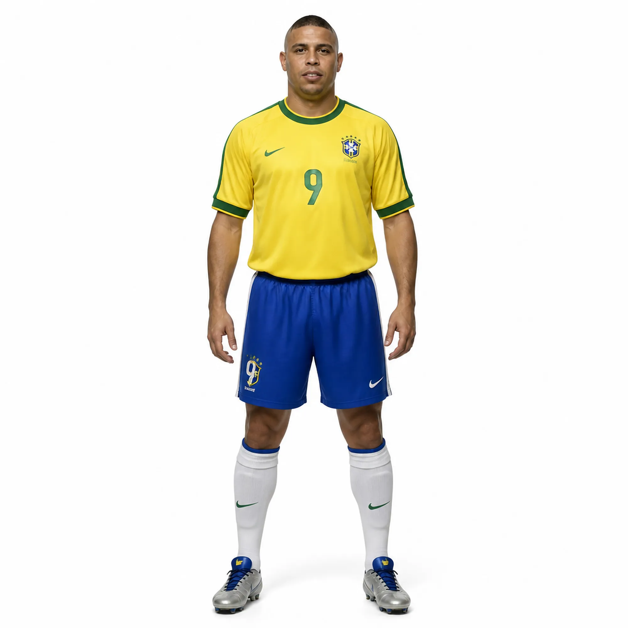 Ronaldo Nazrio Figurine 3D Model .c4d .max .obj .3ds .fbx .stl .blend 