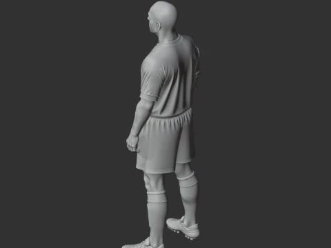 Ronaldo Nazrio Figurine 3D Model