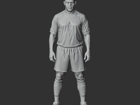 Ronaldo Nazrio Figurine 3D Model
