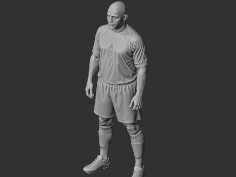 Ronaldo Nazrio Figurine 3D Model