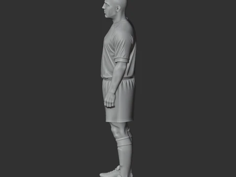 Ronaldo Nazrio Figurine 3D Model