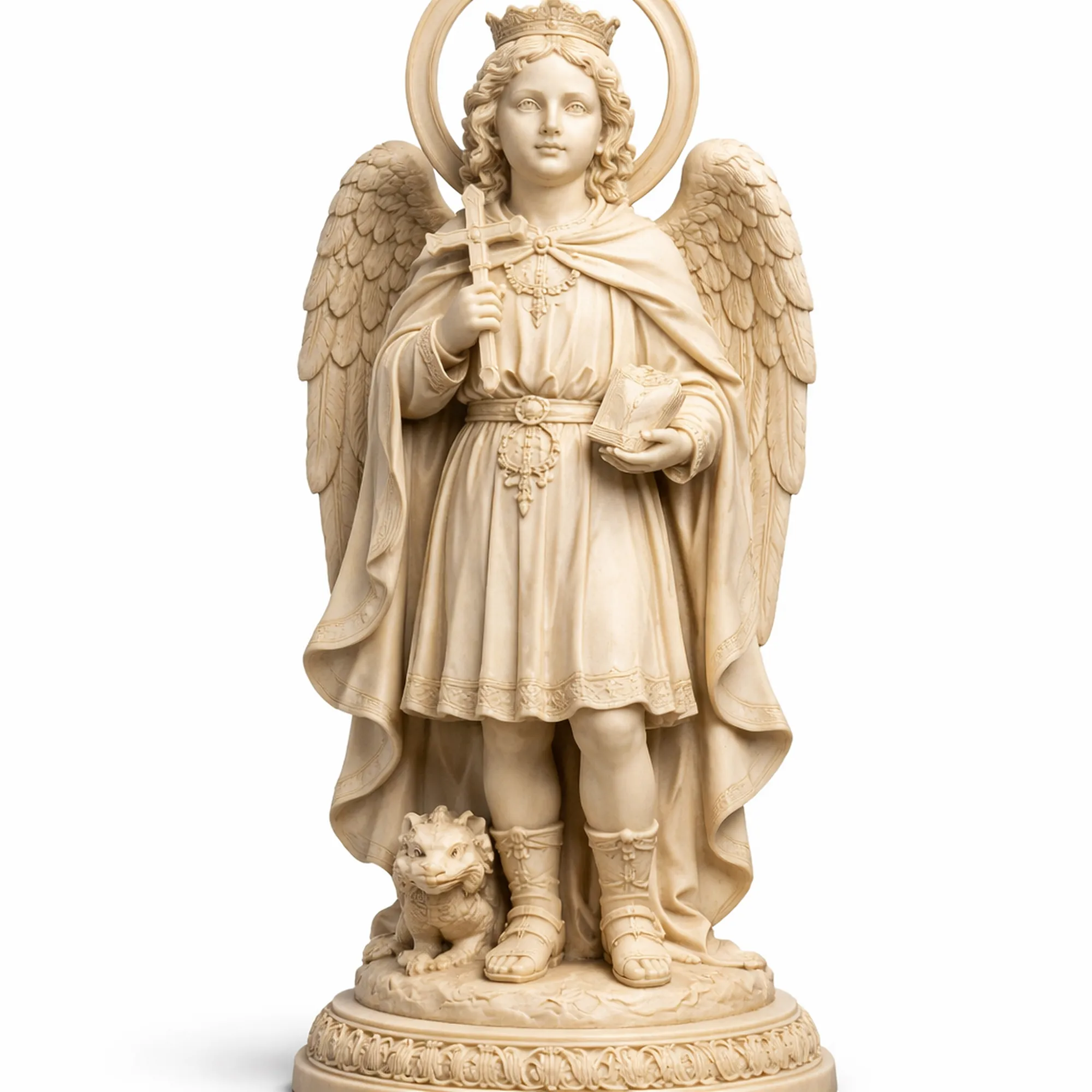 Saint Abanoub - Devotional Statue 3D Model .c4d .max .obj .3ds .fbx .stl .blend 