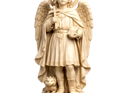 Saint Abanoub - Devotional Statue Modelo 3D