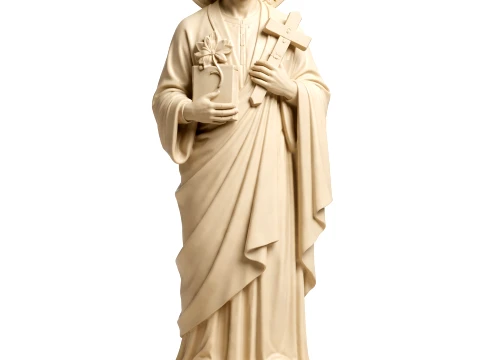 Saint Adolphus Ludigo-Mkasa - Devotional Statue 3D Model