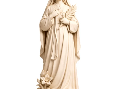 Saint Agatha Yi Sosa - Devotional Statue Modello 3D