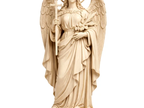 Saint Agrippina of Mineo - Devotional Statue Modello 3D