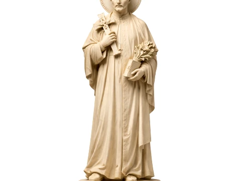 Saint Alexander Briant - Devotional Statue Model 3D