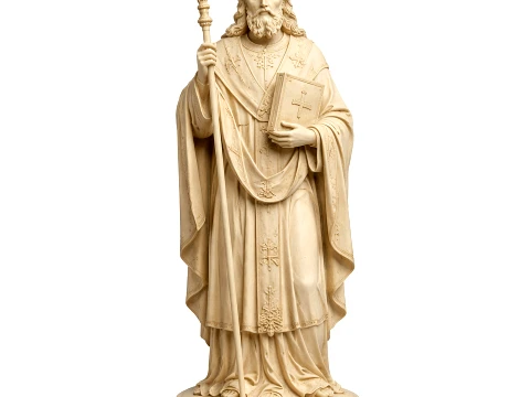 Saint Alexander of Jerusalem - Devotional Statue Modelo 3D