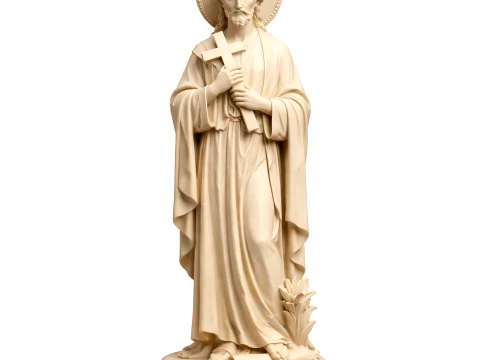 Saint Alexius of Rome - Devotional Statue Model 3D