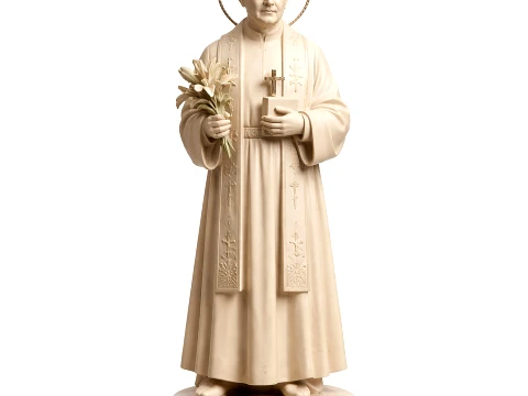 Saint Alfonso Maria Fusco - Devotional Statue 3D Model