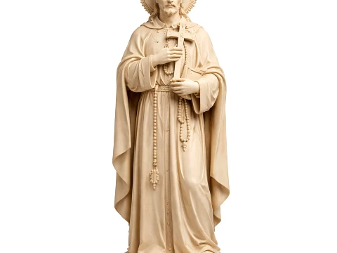 Saint Alfonso Rodrguez Olmedo - Devotional Statue Model 3D