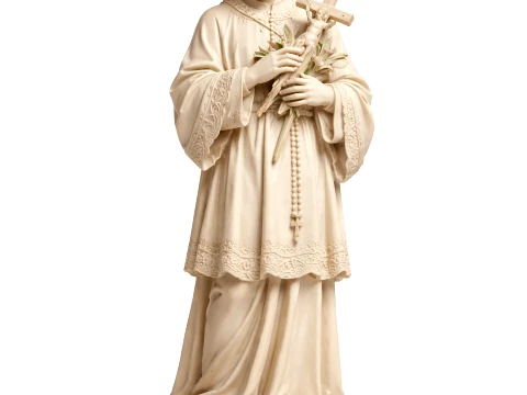 Saint Aloysius Gonzaga - Devotional Statue 3D Model