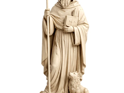 Saint Alto of Altomnster - Devotional Statue Model 3D