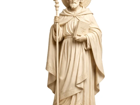 Saint Alypius of Thagaste - Devotional Statue Model 3D