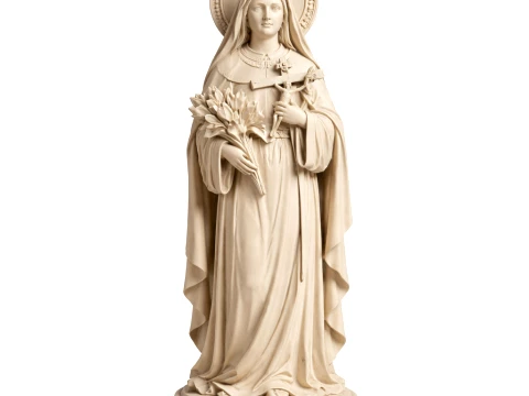 Saint Amandina of Schakkebroek - Devotional Statue Model 3D