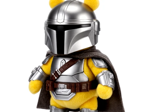 Winnie the Pooh Mandalorian Ringfigur 3D Modell