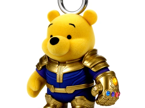 Winnie the Pooh Thanos Ring Figure 3D Model
