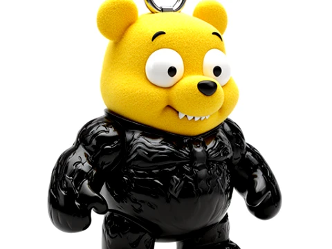 Winnie the Pooh Venom Yüzük Figürü 3D Model