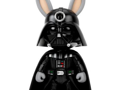 Bugs Bunny Darth Vader Ring Figure 3D Model