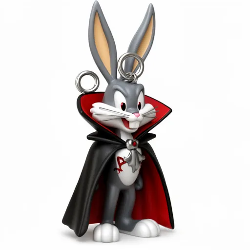 Bugs Bunny Dracula Ring Figure 3D Model .c4d .max .obj .3ds .fbx .stl .blend 