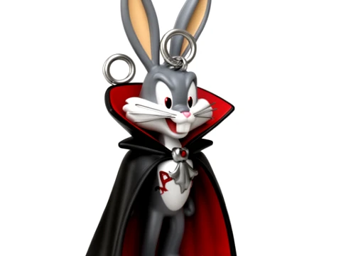 バッグスバニー ドラキュラ リングフィギュア 3Dモデル