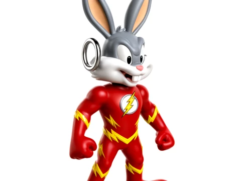 Figura Anillo Flash Bugs Bunny Modelo 3D