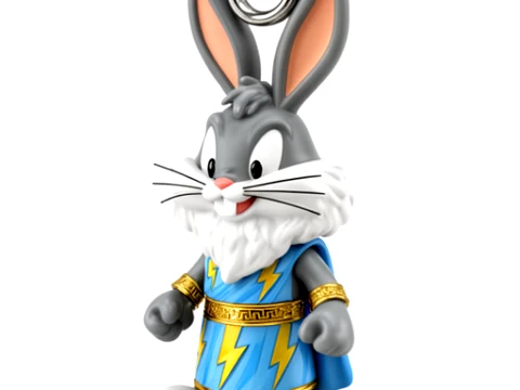 Bugs Bunny Zeus Ring Figure 3D Model