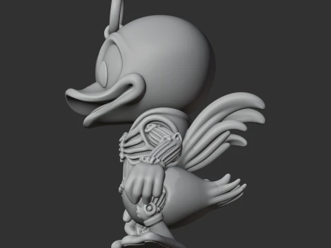 BugsBunny Zeus Ring igure 3D Model