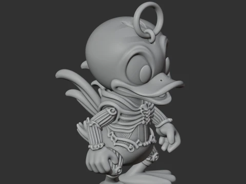 BugsBunny Zeus Ring igure 3D Model