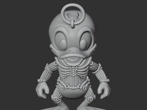 BugsBunny Zeus Ring igure 3D Model