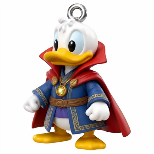 Donald Duck Doctor Strange Ring Figure 3D Model .c4d .max .obj .3ds .fbx .stl .blend 