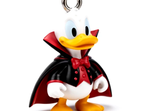 Donald Duck Dracula Ring Figure 3D Model