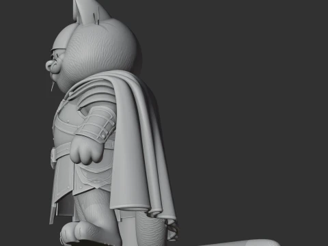 Garfield Aragorn Ring Figure 3D Model