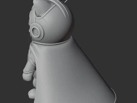 Garfield Doctor Fate Ring Figure 3D Model