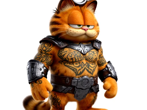 Garfield Drax Ring Figure 3Dモデル
