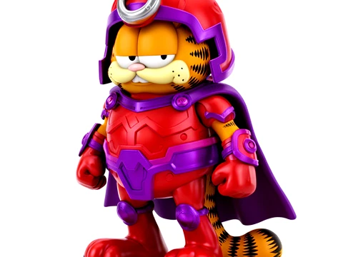 Garfield Magneto Ring Figure 3D Model