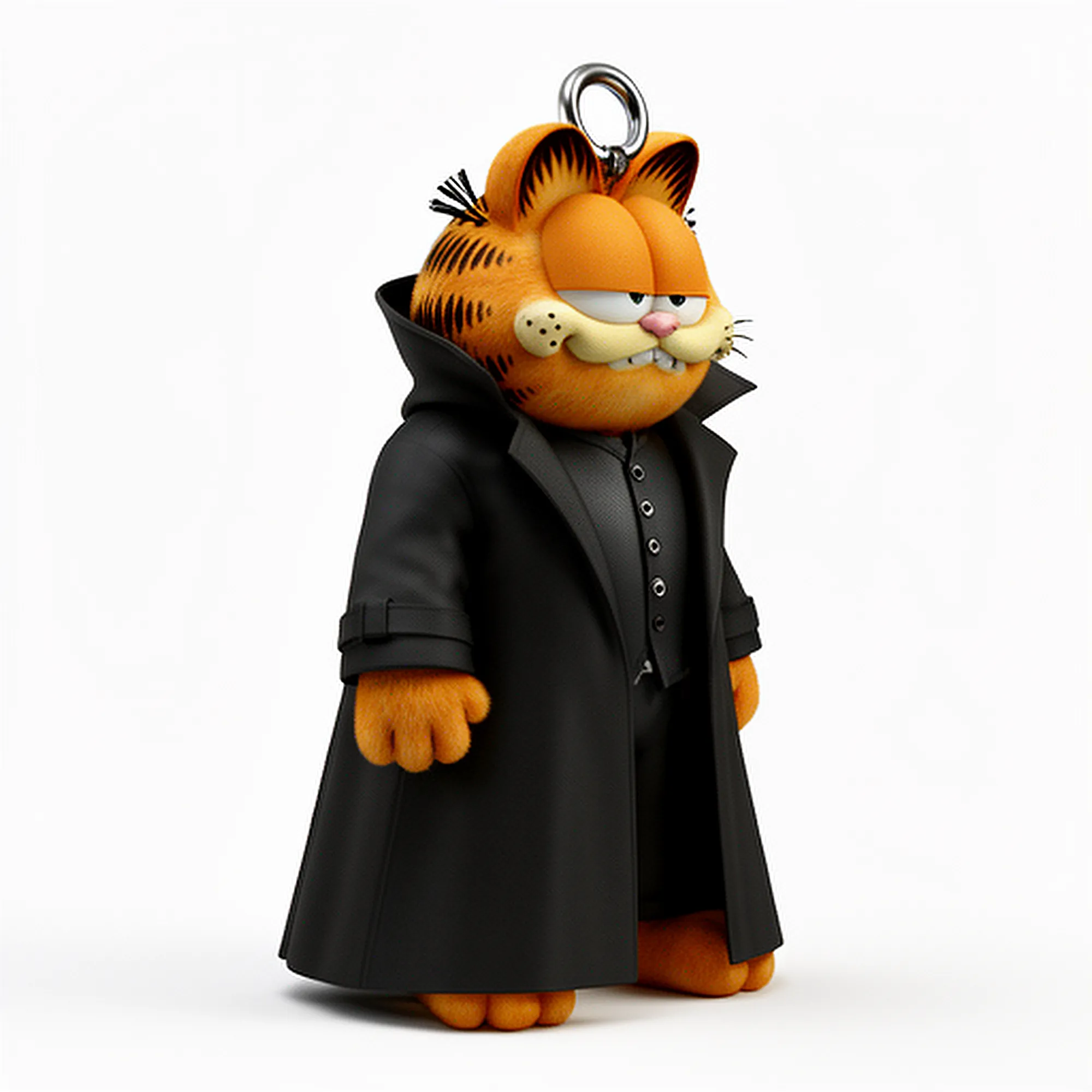 Garfield Morpheus Ring Figure 3D Model .c4d .max .obj .3ds .fbx .stl .blend