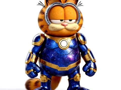 Garfield Nova Ring Figure 3Dモデル