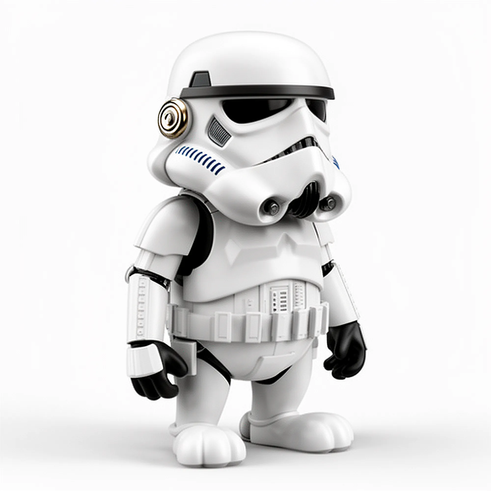Garfield Stormtrooper Ring Figure 3D Model .c4d .max .obj .3ds .fbx .stl .blend 