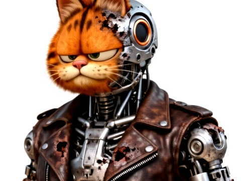 Garfield T800 Ring Figure 3D Model