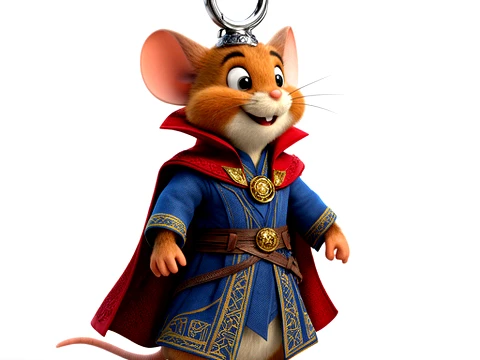 Jerry Mouse Doctor Strange Ring Figure 3D Model