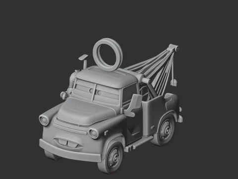 Mater Boba Fett Ring Figure 3D Model