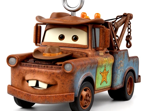 Mater Cowboy Ring Figure 3Dモデル