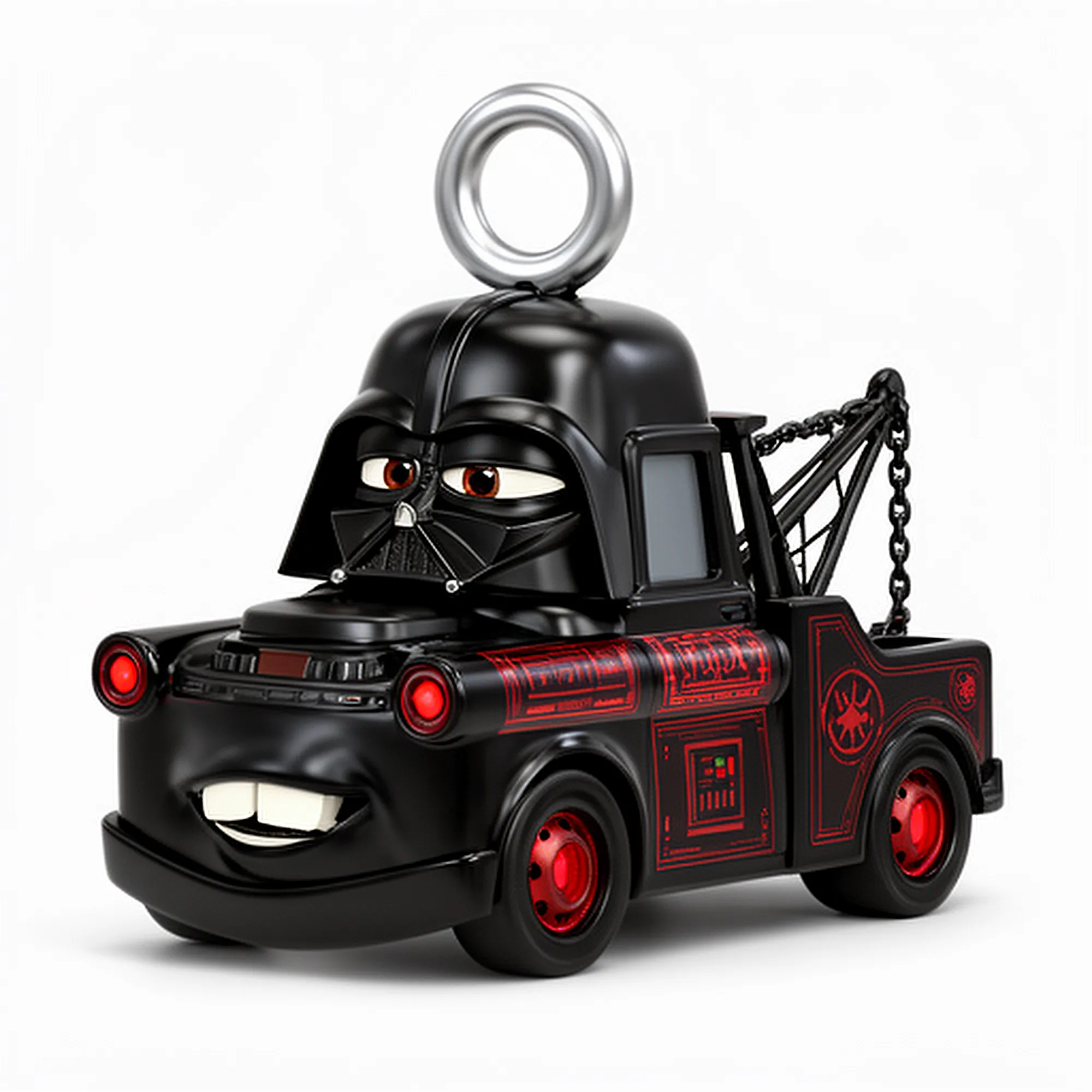 Mater Darth Vader Ring Figure 3D Model .c4d .max .obj .3ds .fbx .stl .blend